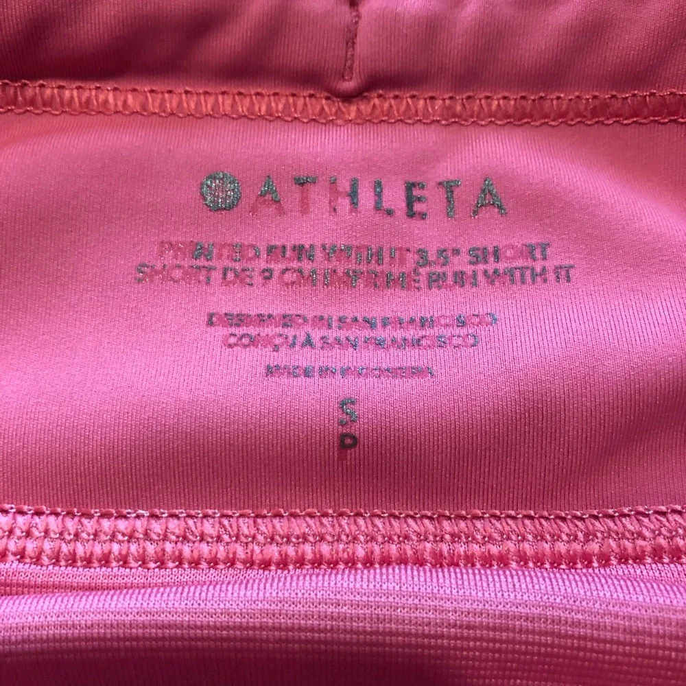 Athleta Run With It Shorts Pink Floral